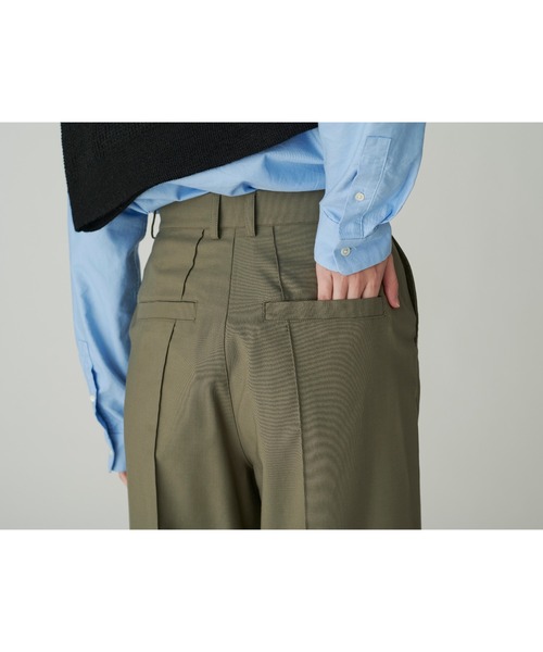 snow peak パンツ Hybrid Wool Wide Pants レディース