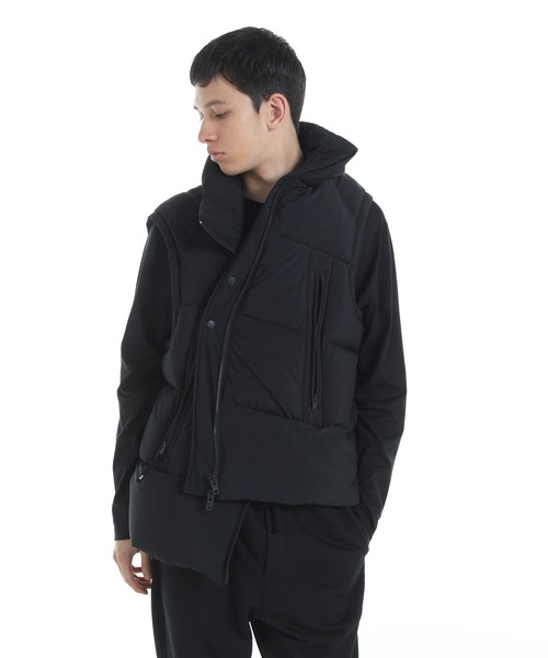 Y-3 ダウンジャケット ダウン M PUFF VEST メンズ レディース