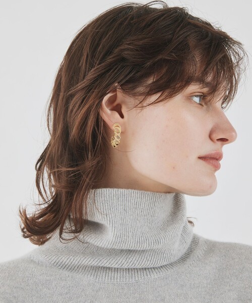 【関税込み】LEVENS JEWELS Twist フープピアス LEVENS JEWELS ピアス ツイストミニフープピアス レディース