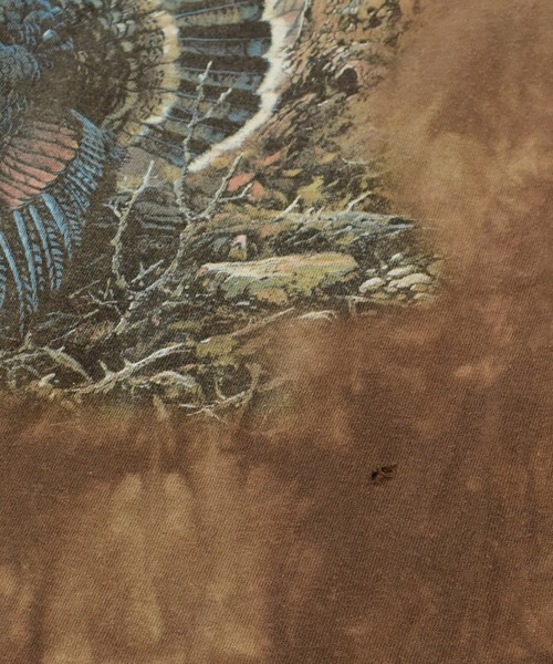 VINTAGE tシャツ 「ヴィンテージ古着」THE MOUNTAIN 七面鳥 タイダイ T