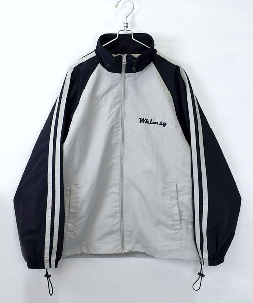Cloveru 20周年記念 ナイロンジャケット Sサイズ おしゃれスタ ナイロンジャケット front embroidery raglan
