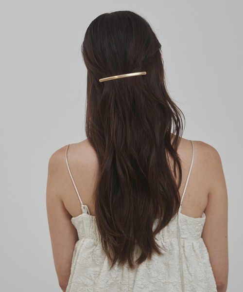 ciite' ヘアクリップ ロングシンプリー バレッタ : ZOZOTOWN Yahoo!店
