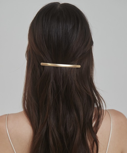 ciite' ヘアクリップ ロングシンプリー バレッタ : ZOZOTOWN Yahoo!店