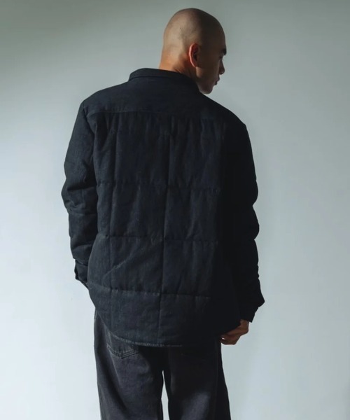 RVCA（ルーカ） シャツ メンズ DENIM PUFFER SHIRTS 長袖シャツ/ルーカ