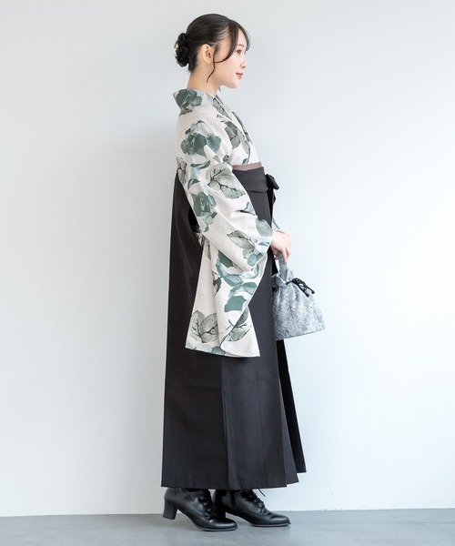 SOUBIEN（創美苑） 着物 卒業式 floroレディース袴4点セット （着物 
