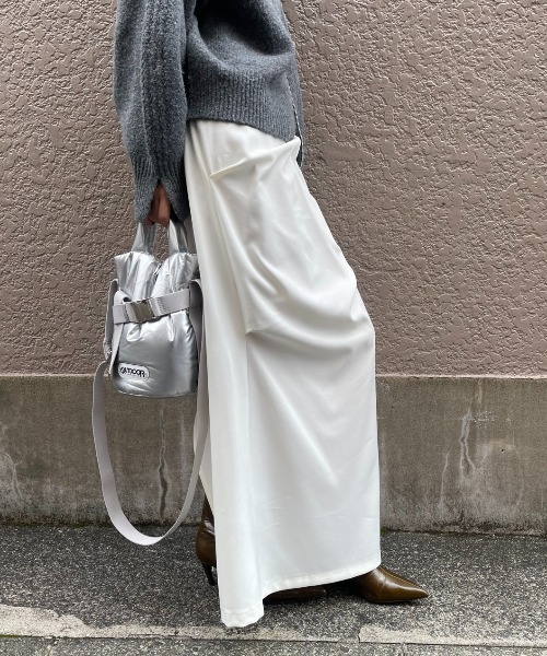 AIC. スカート ドレープロングスカート/セットアップ可能 : ZOZOTOWN