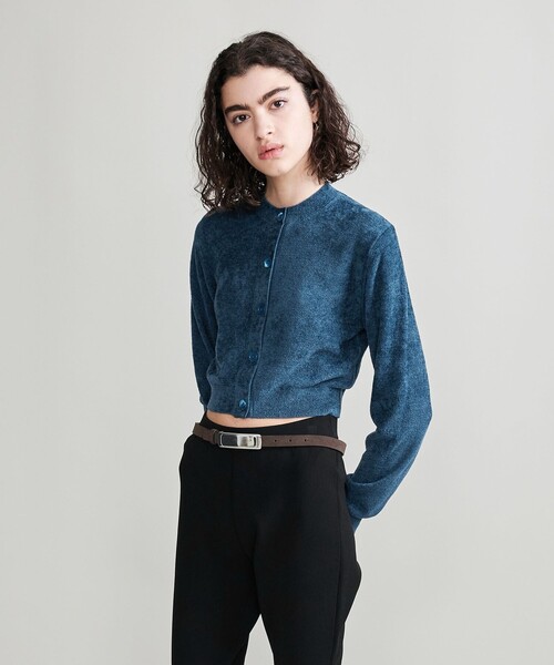 H BEAUTY&YOUTH UNITED ARROWS カーディガン 「H」モールヤーン