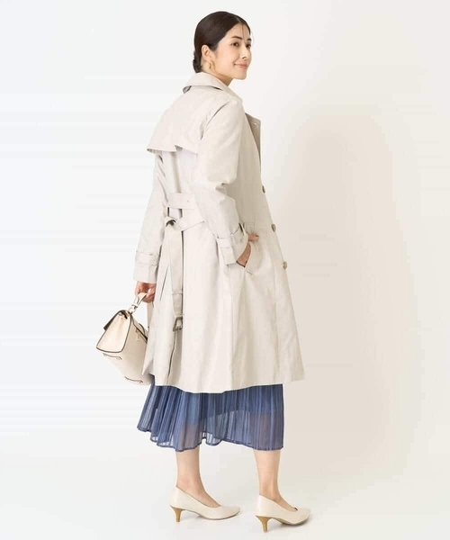 a.v.v（アー・ヴェ・ヴェ） トレンチコート コート ベーシックロング