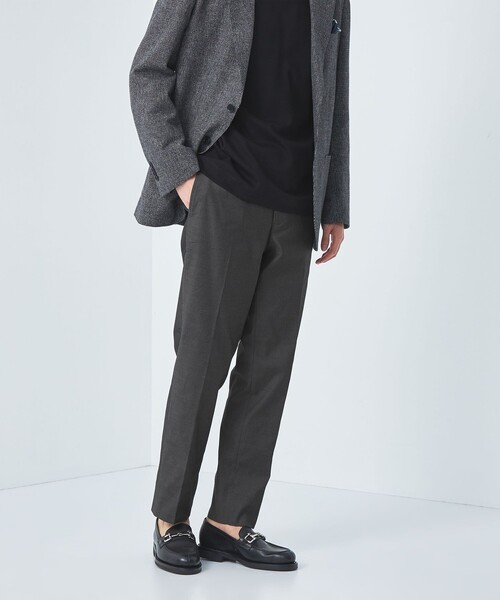 GREEN LABEL RELAXING パンツスーツ上下 green label relaxing スラックス REDA トロピカルムジ スリム