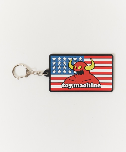 TOY MACHINE（トイマシーン） キーホルダー TM RUBBER KEY CHAIN TYPE