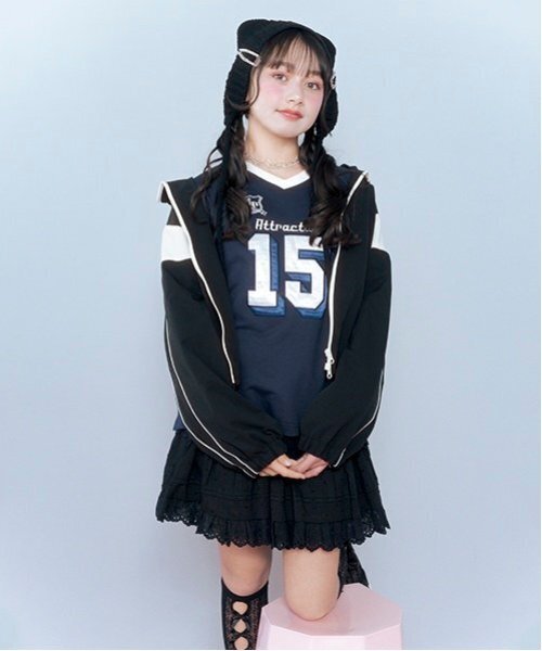 mezzo piano Junior（メゾピアノ ジュニア） ブルゾン アウター 「撥水