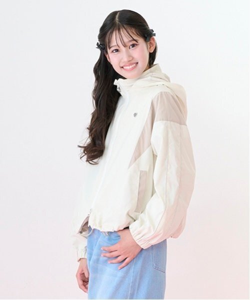 mezzo piano Junior（メゾピアノ ジュニア） ブルゾン アウター 「撥水