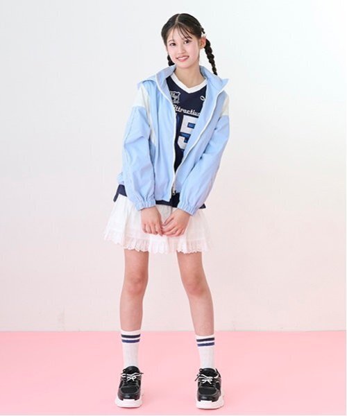 mezzo piano Junior（メゾピアノ ジュニア） ブルゾン アウター 「撥水