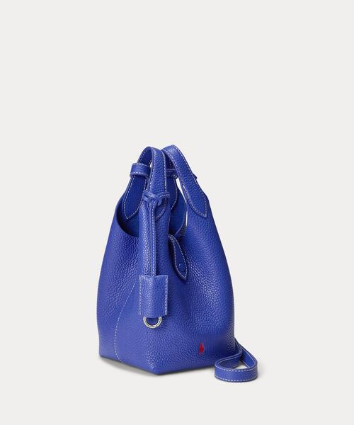 POLO RALPH LAUREN ハンドバッグ Polo Play レザー スモール
