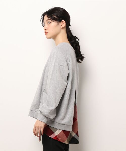 【新品未使用】BLUE LABEL CRESTBRIDGE スウェット 38 BLUE LABEL CRESTBRIDGE 「BLUE CRESTBRIDGE」 スウェット
