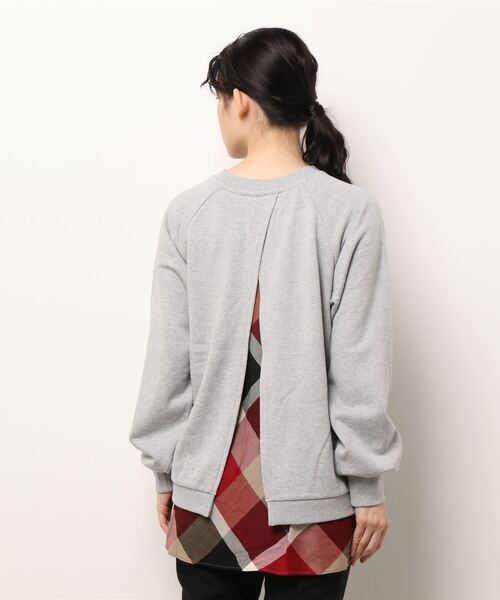 【新品未使用】BLUE LABEL CRESTBRIDGE スウェット 38 BLUE LABEL CRESTBRIDGE 「BLUE CRESTBRIDGE」 スウェット