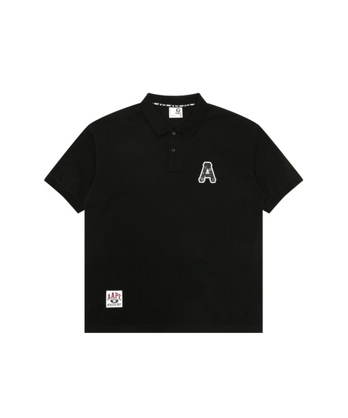 A BATHING APE ポロシャツ L A BATHING APE ポロシャツ ONE POINT RELAXED FIT POLO SHIRT