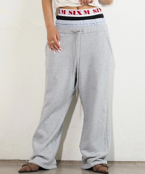 Six M スウェットパンツ ジャージ M/シックスエム トリプル