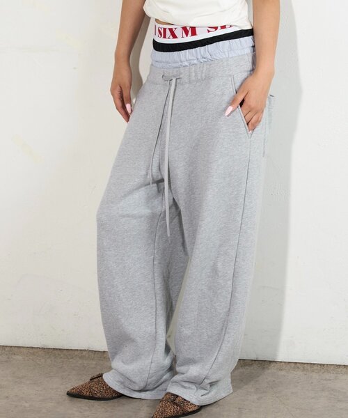 【激レア商品】レイドジャパン スウェットパンツ グレー Mサイズ 美品★ Six M（シックスエム）の「Six M/シックスエム トリプル