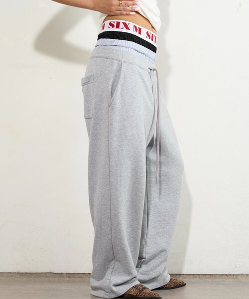 Six M スウェットパンツ ジャージ 「新色追加」Six M/シックス