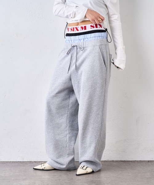 NAPTIME スウェットパンツ　M Six M スウェットパンツ ジャージ 「新色追加」Six M/シックス