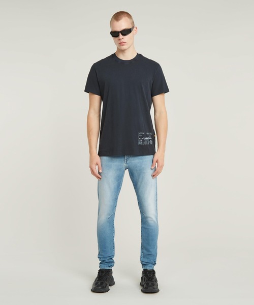 G-STAR RAW ジーンズ D-STAQ 3D SLIM JEANS/ヴィンテージライク立体