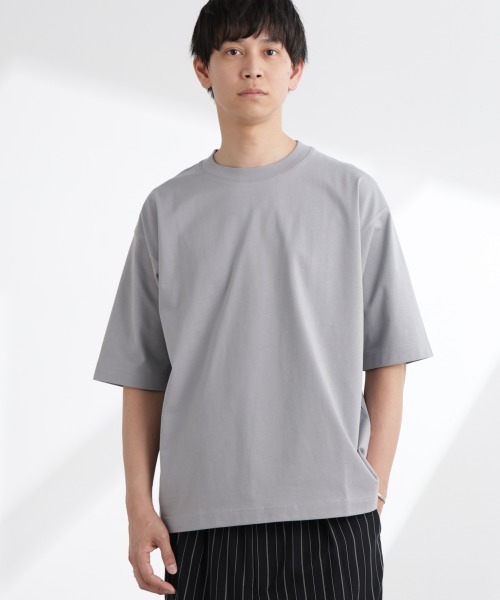 ATON　ナノ・ユニバースTシャツ NANO universe（ナノ・ユニバース） tシャツ ヘビーウェイトワイドT