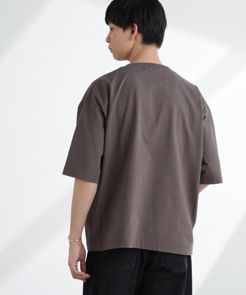 NANO universe（ナノ・ユニバース） tシャツ ヘビーウェイトワイドT