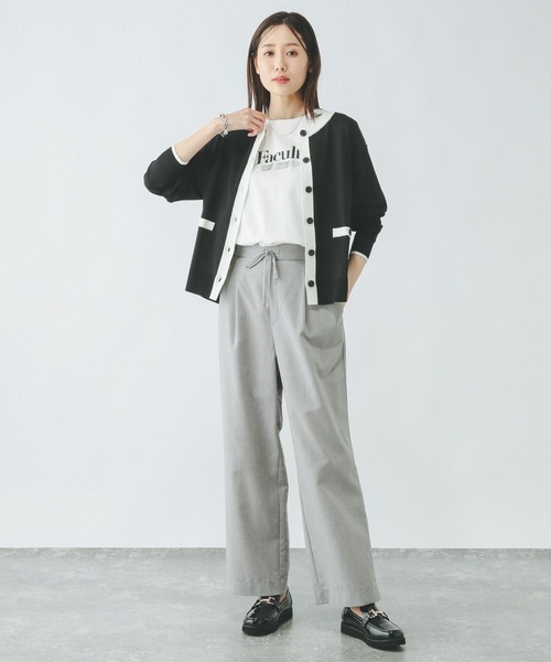 グローバルワーク　スッキレイさらさらクルー　カーディガン長袖　M ラメ　新品 GLOBAL WORK カーディガン スッキレイさらさらクルー