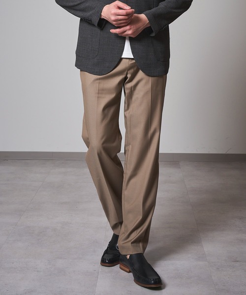 TETE HOMME スラックス TETE HOMME｜テットオム カラミストレッチスラックス メンズ