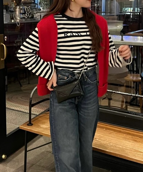 tシャツ デザインロンT レディース