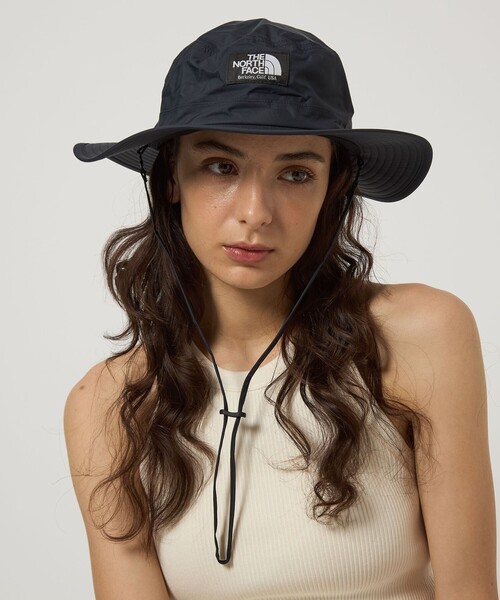 THE NORTH FACE レディース　ハット　タグ付き新品 THE NORTH FACE 帽子 ハット 「THE FACE」ホライズンハット