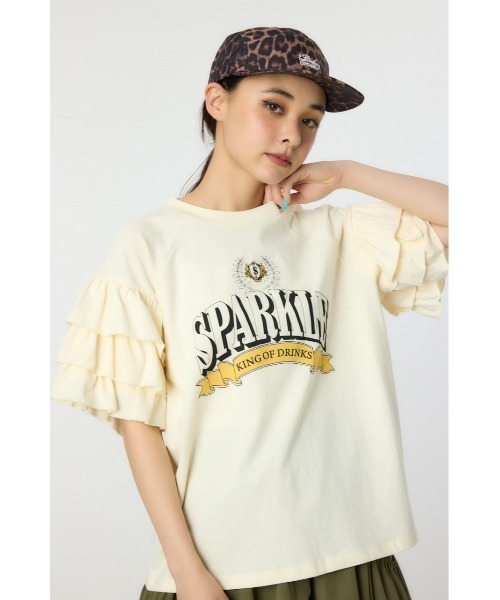 RODEO CROWNS WIDE BOWL tシャツ SPARKLE フリルトップス