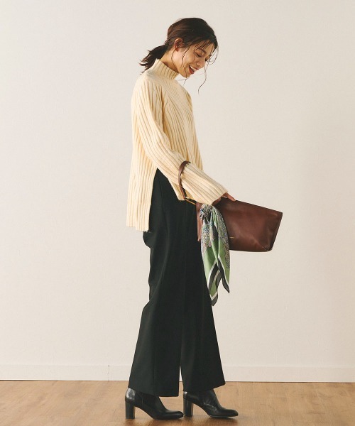 「Droite lautreamont」 長袖ニット M ピンク レディース_画像3