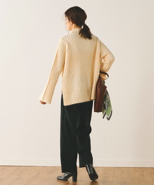 「Droite lautreamont」 長袖ニット M ピンク レディース_画像4