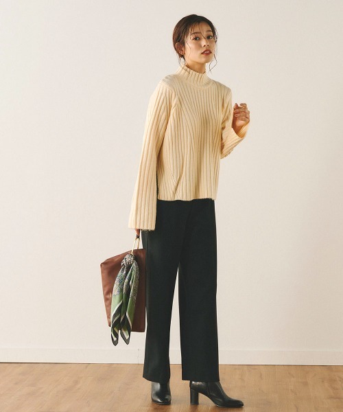 「Droite lautreamont」 長袖ニット M ピンク レディース_画像5