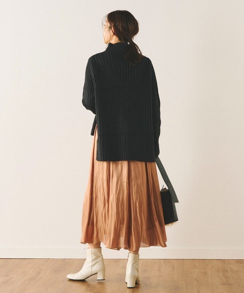 「Droite lautreamont」 長袖ニット M ピンク レディース_画像8