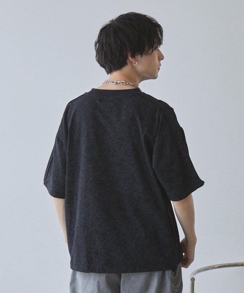 Spielio tシャツ Vintage like Vneck game T-shirt/ ヴィンテージ