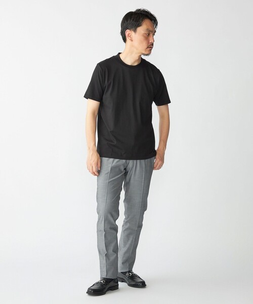 SHIPS: プラチナム フェイス コットン ショートスリーブ Tシャツ SHIPS: プラチナム フェイス コットン ショートスリーブ Tシャツ