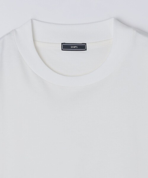 SHIPS: プラチナム フェイス コットン ショートスリーブ Tシャツ SHIPS: プラチナム フェイス コットン ショートスリーブ Tシャツ