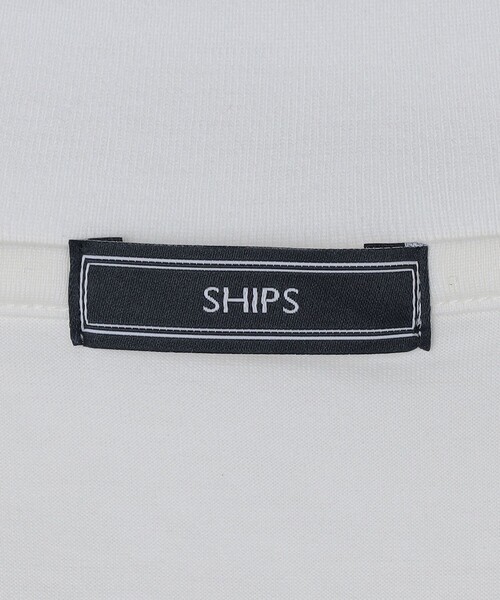 SHIPS: プラチナム フェイス コットン ショートスリーブ Tシャツ SHIPS: プラチナム フェイス コットン ショートスリーブ Tシャツ