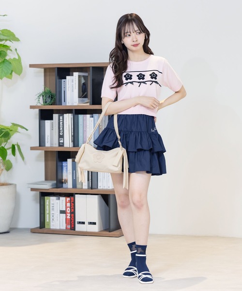 2-5日着 MARY QUANT パフィーリボンデイジーパッチ トートバッグ パフィーリボンデイジーパッチ トート（トートバッグ）｜MARY