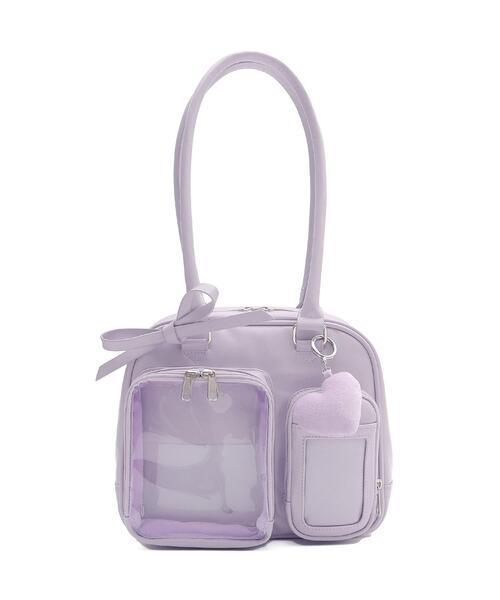 WEGO トートバッグ WEGO/きらふわぬい痛ボストンバッグ