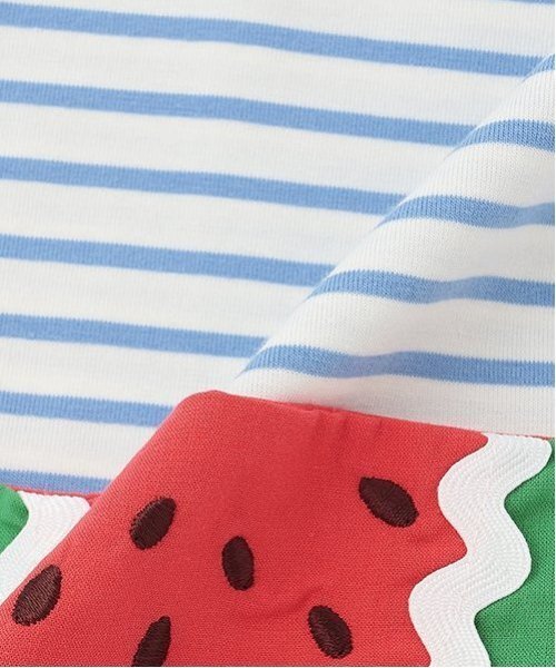 新品含 ベイビーチアー チュニック Tシャツ いちご アイス さくらんぼ スイカ いちごポシェットTシャツ（Tシャツ） | baby cheer（ベイビーチアー