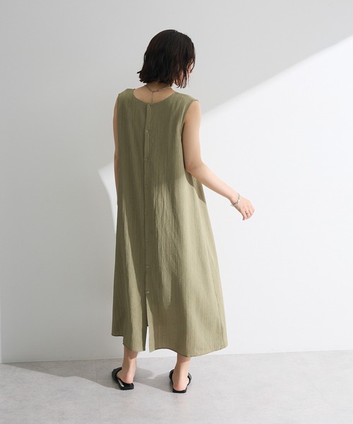 PGG ベージュ ノースリーブ ワンピース Green Parks ワンピース 5WAYノースリーブワンピース : ZOZOTOWN
