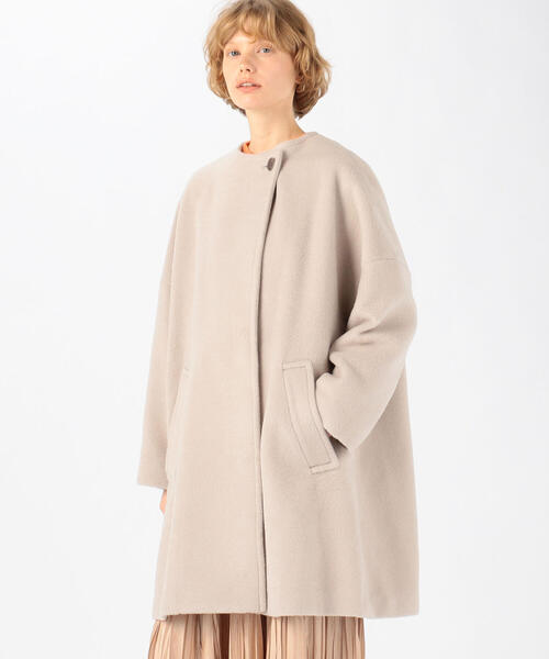 TOMORROWLAND（トゥモローランド） 「BALLSEY」ノーカラーコート 36