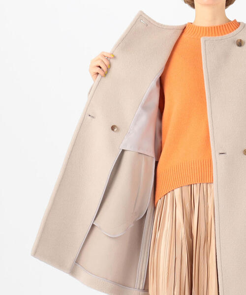 TOMORROWLAND（トゥモローランド） 「BALLSEY」ノーカラーコート 36