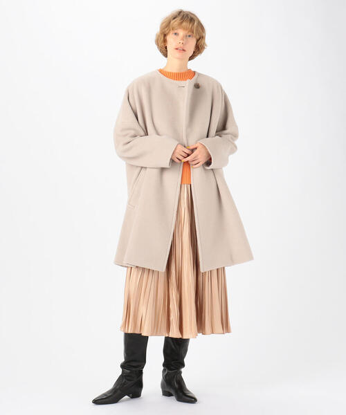 TOMORROWLAND（トゥモローランド） 「BALLSEY」ノーカラーコート 36