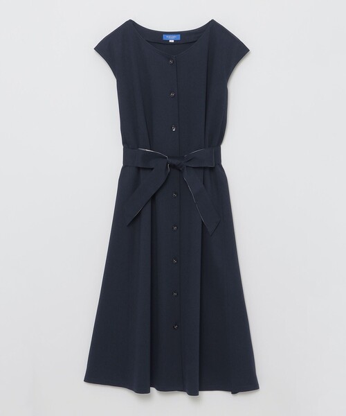 ワンピースBLUE LABEL CRESTBRIDGE BLUE LABEL CRESTBRIDGE ニットワンピース ウール Aライン