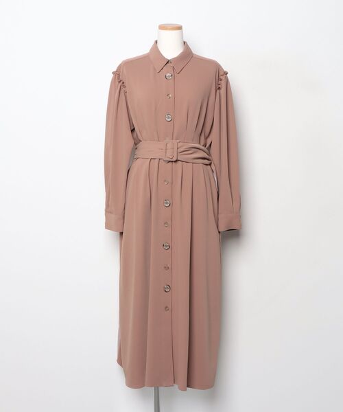 正規品　新品　Her lip to ワンピース　ブラウン　Mサイズ Her lip to 「Her to」 ニットワンピース M ブラウン レディース